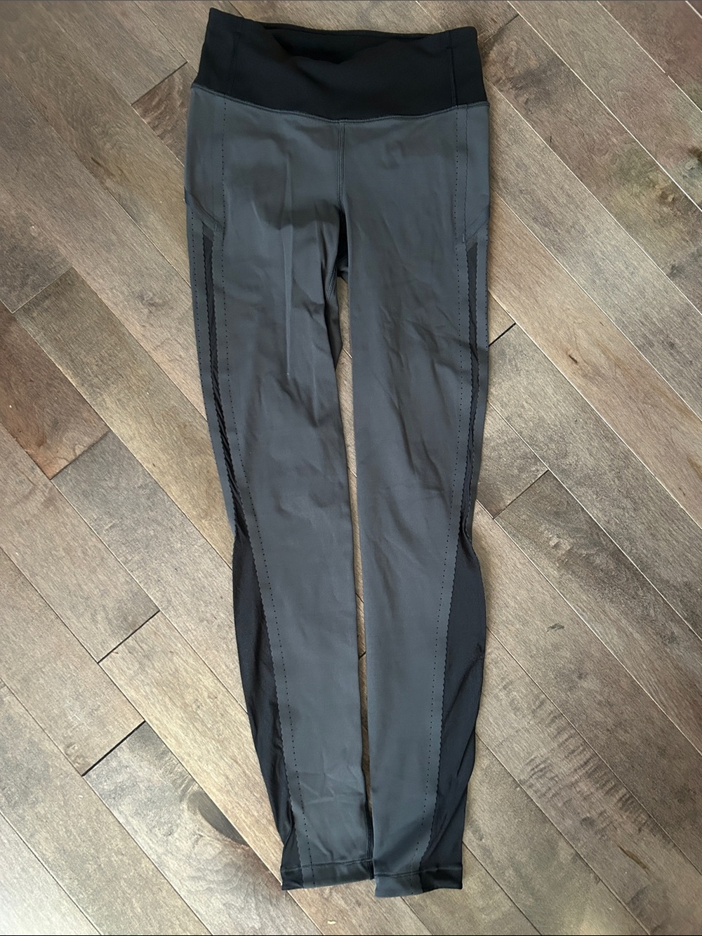 lululemon athletica Charcoal Gray and Black High-Rise Jeggings